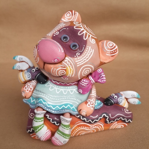 Медведик-ласунчик на торті з бджілками