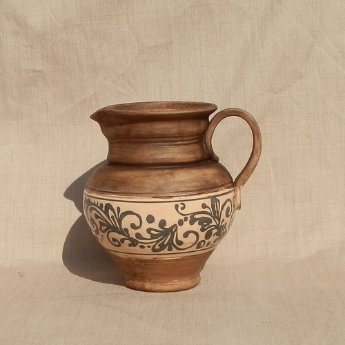 Набор керамических горшков ручной работы