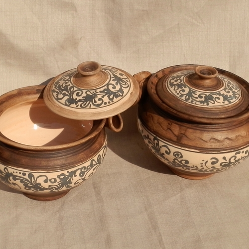 Набор керамических кастрюль