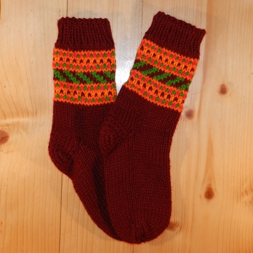 Шкарпетки в'язані ручної роботи "Татусеві"