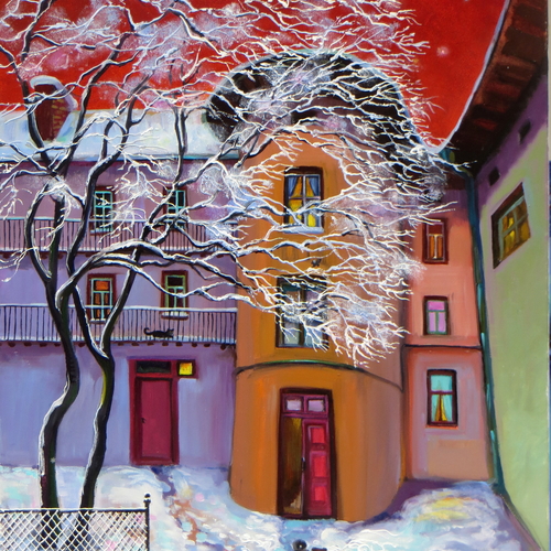 Ірина Погрібна "Львівський дворик"